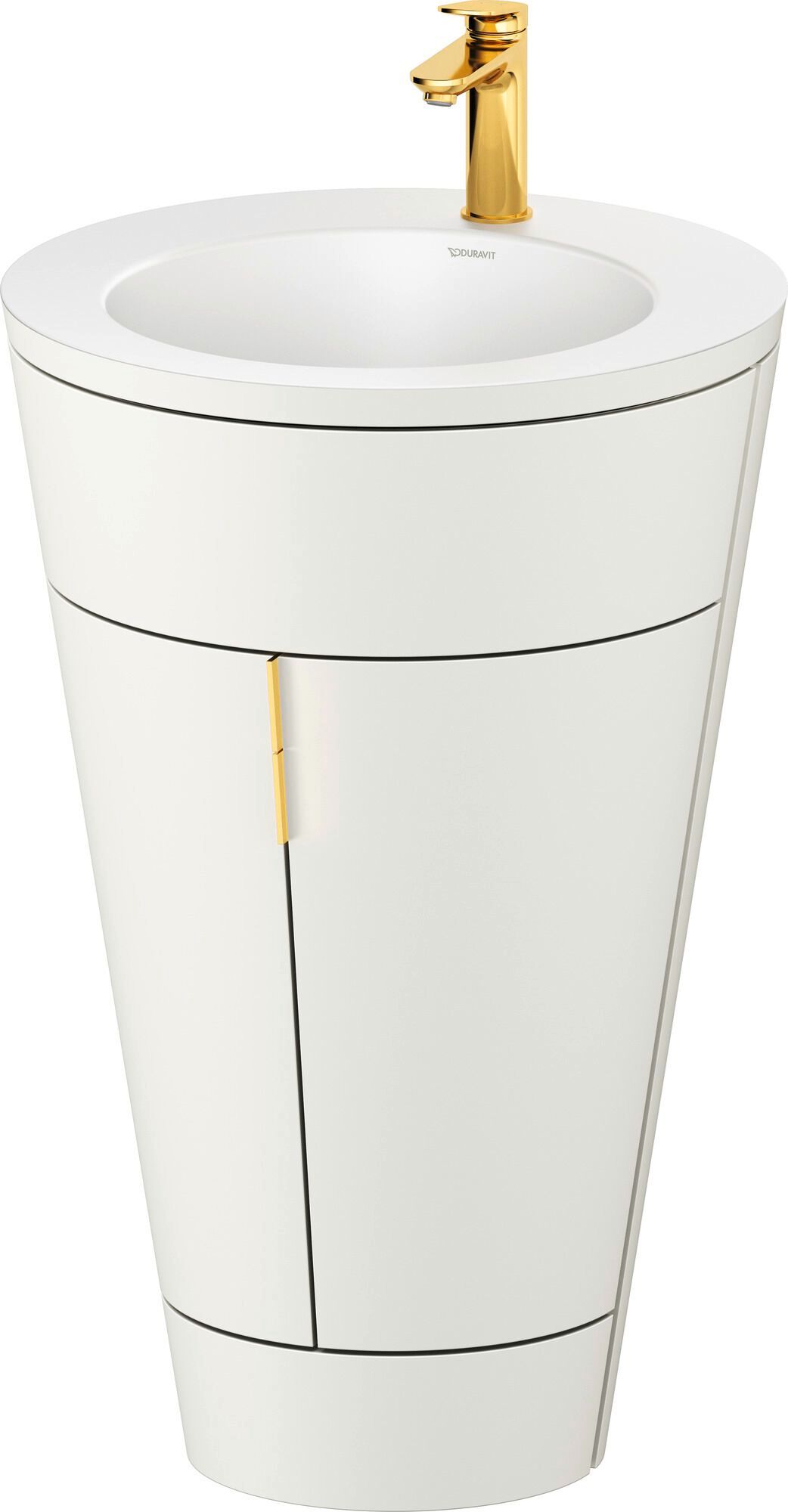 Керамическая круглая отдельно стоящая раковина Duravit Starck 1 ARCH-00103265 - Вид №4