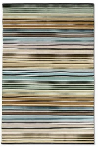 MissoniHome Коврик ручной работы с микрополосками
