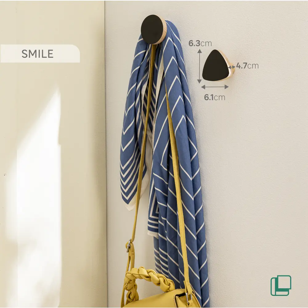 SPACEO Smile — настенная вешалка без сверления 87687930 STLM-1086271 - Вид №4