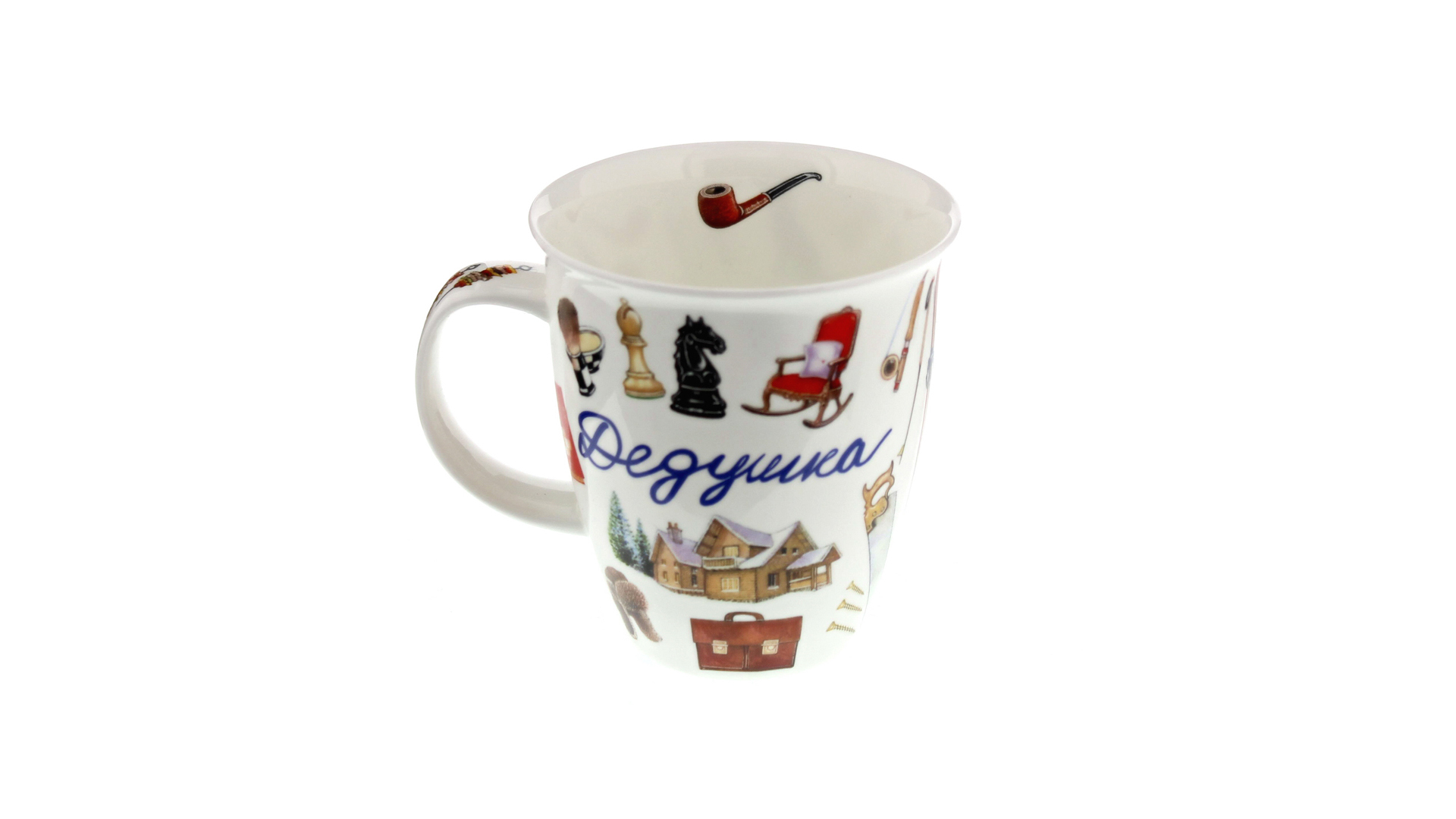 10625365 Dunoon Кружка Dunoon "Дедушка.Невис" 480мл Фарфор костяной  - Вид №5
