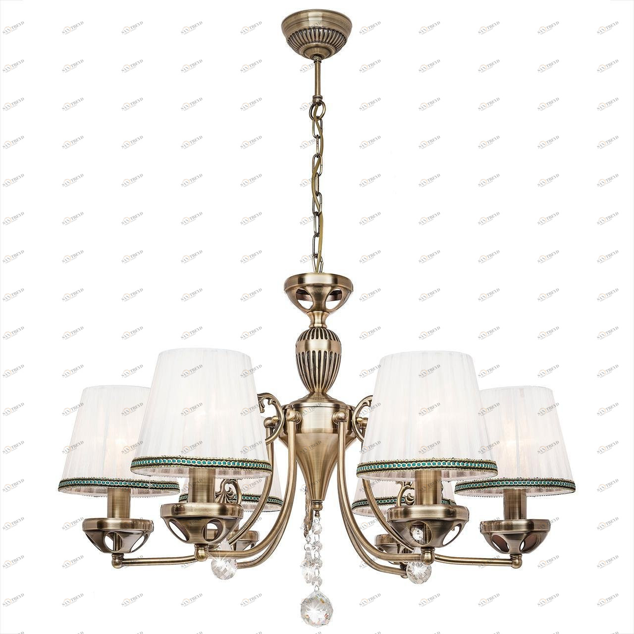 Подвесная люстра Silver Light Sofie 520.53.6 SILVER LIGHT SOFIE 186699 Белый 