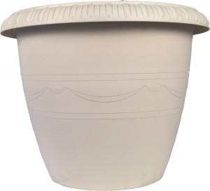 106-1 Горшок цветочный Le Jardin d=40 20.5 Л. Серый Цветочная коллекция