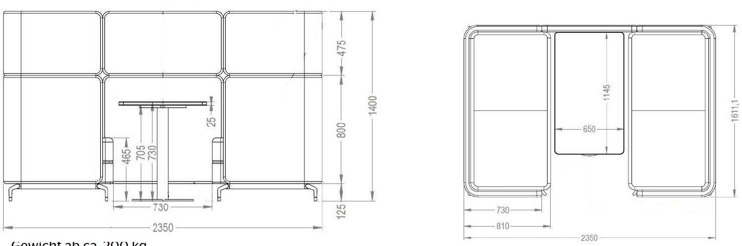 Wagner Акустическая офисная будка W-lounge sun-id-1507119 - Вид №2