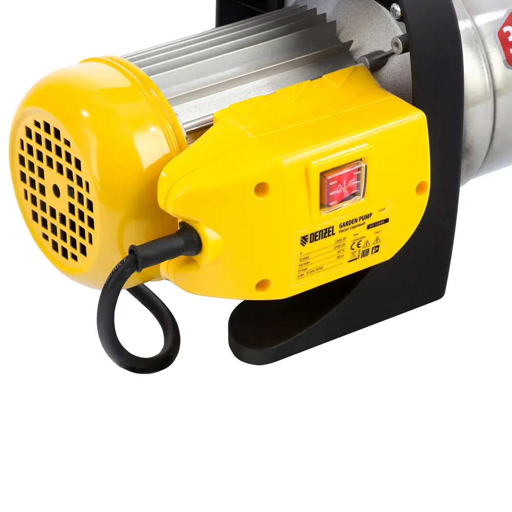 Насос садовый поверхностный для чистой воды GP1200Х 1.5 м 3700 л/ч Santreyd STLM-2026830 - Вид №1