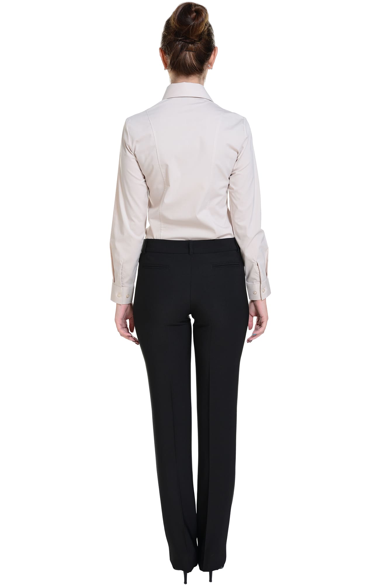 62502 Рубашка женская  beige El-Risto  Корпоративная одежда  размер 50 (XXL)  - Вид №5