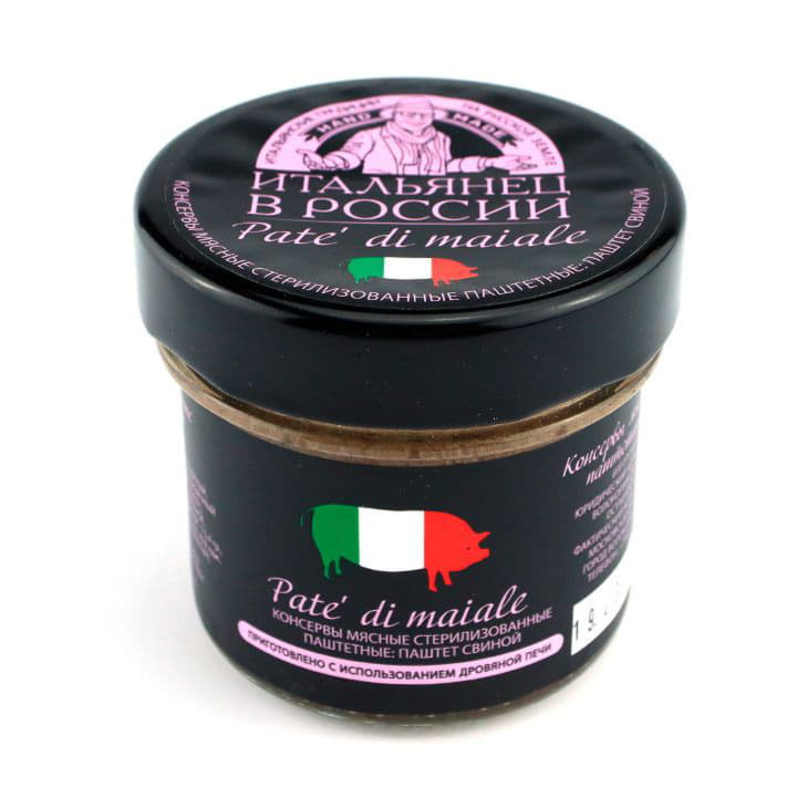 Паштет свиной Итальянец в России Santreyd 2978