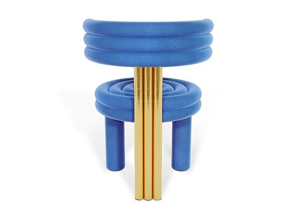 Мягкий стул для ресторана Essential Home Hollywood Glamour ARCH-00143605 - Вид №5