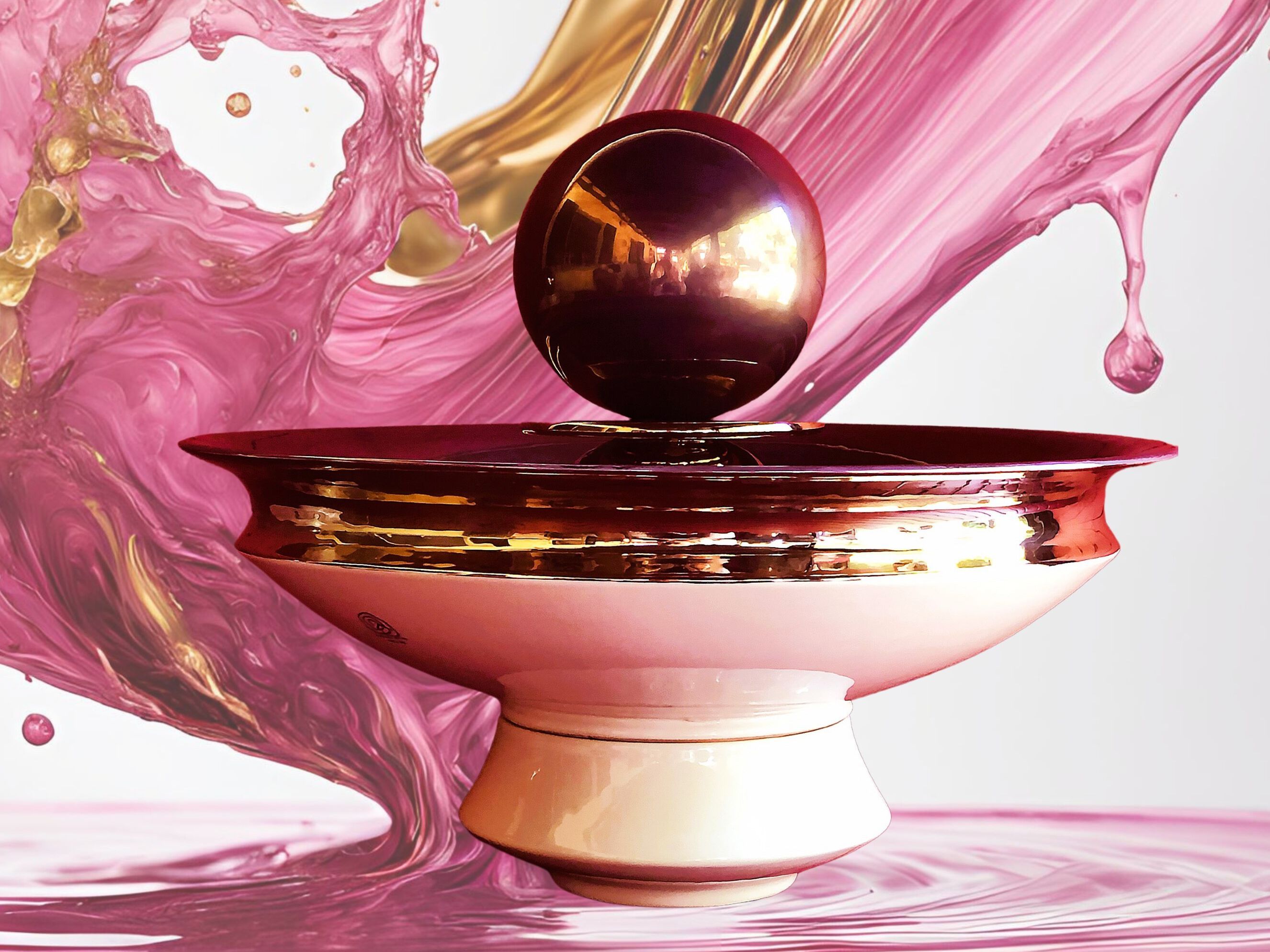 Керамический крытый фонтан с кистью декор Muse dell’Abitare вода ARCH-00043226