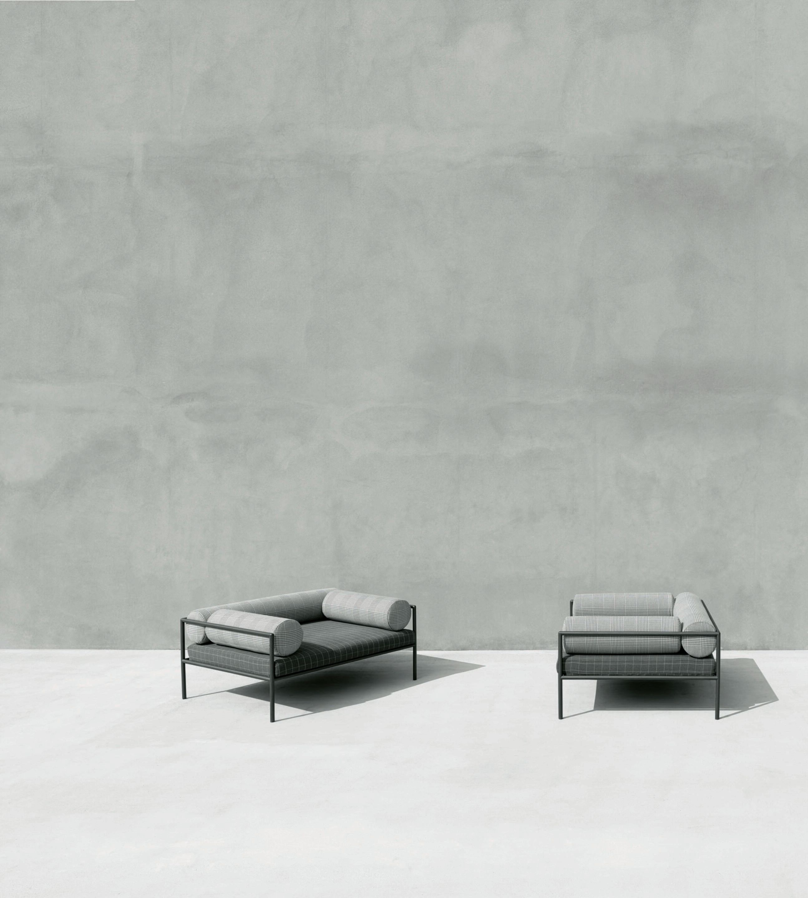 Съемное тканевое кресло с подлокотниками Living Divani ARCH-00047448