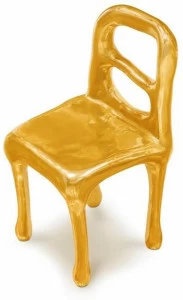 Scarlet Splendour Стул из латуни Fools' gold