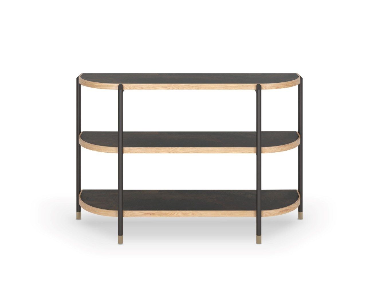 Полумесяц консоль с полками animovel Ньюпорт ARCH-00143449