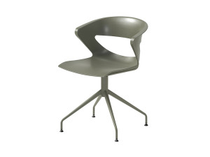 Вращающееся кресло на полипропиленовом насесте