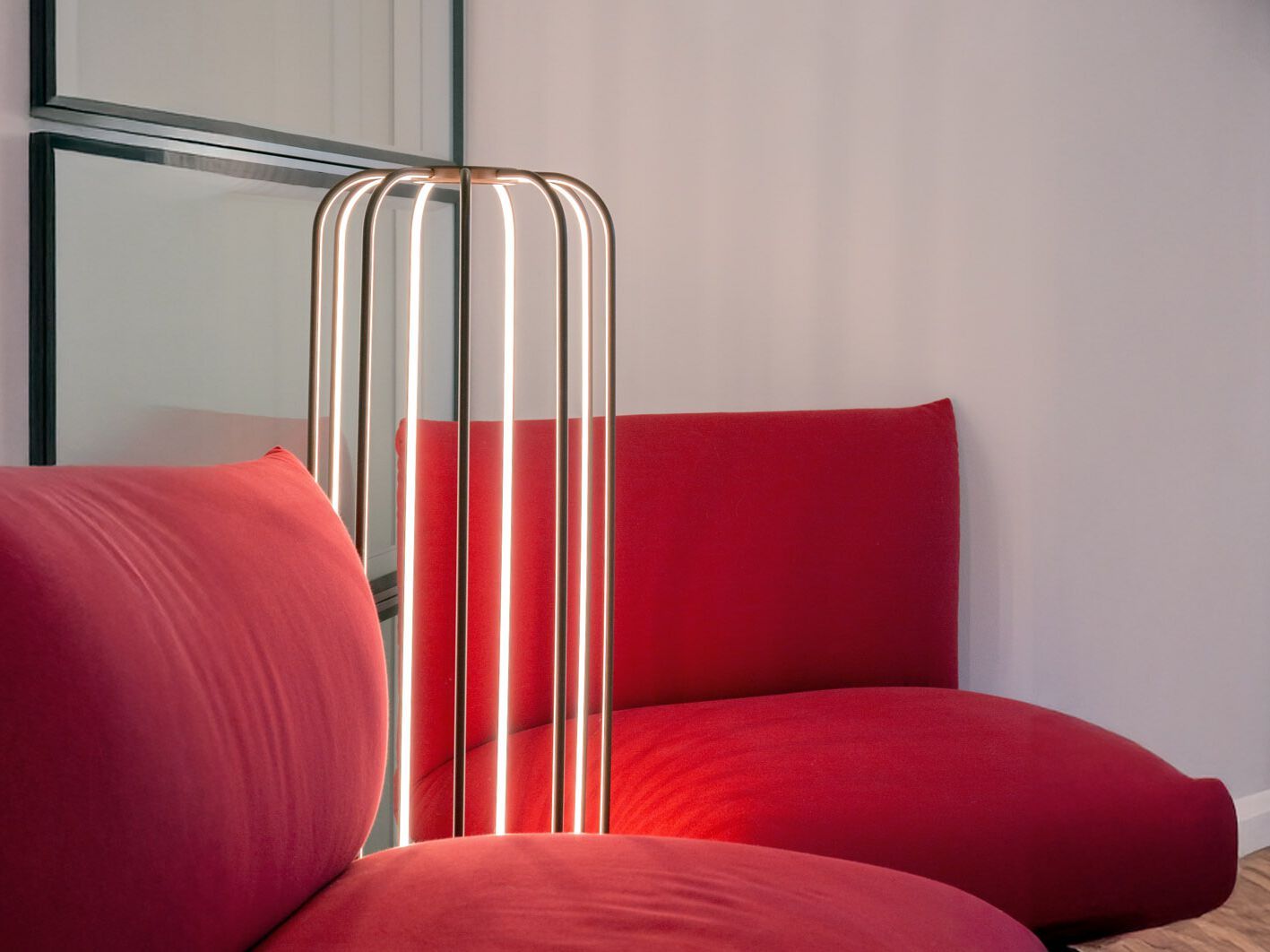 Алюминиевый светодиодный торшер с регулируемой яркостью EGOLUCE Cavea ARCH-00096834 - Вид №3