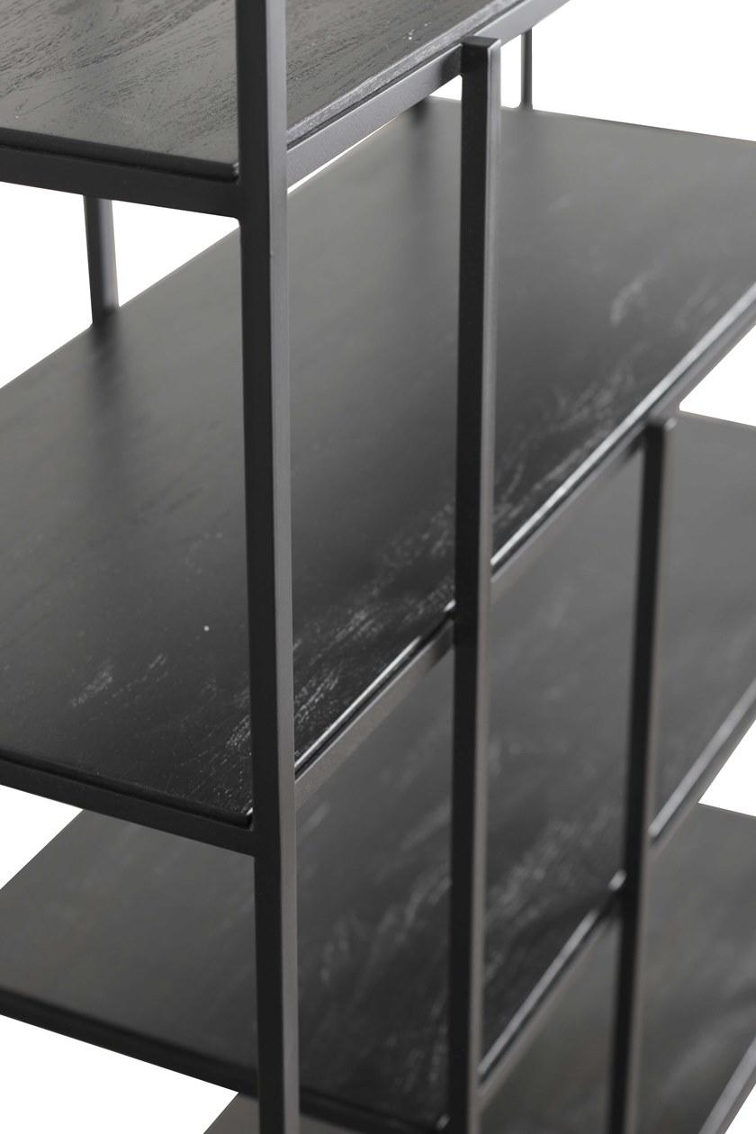 Ethnicraft Самонесущий открытый книжный шкаф из тика  10081/10082  - Вид №5