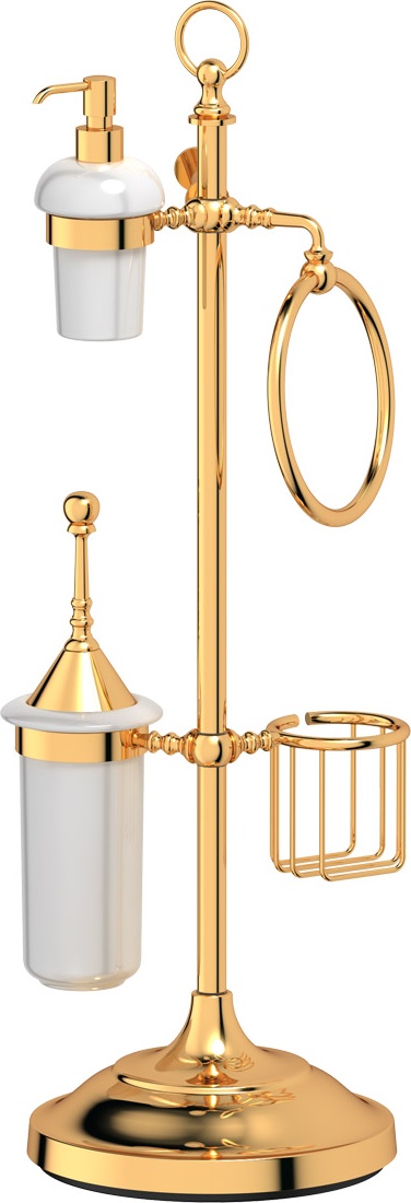 STI 235 Стойка с 5-ю аксессуарами для туалета с биде 80 cm 3SC STILMAR GOLD Treesseci 3SC