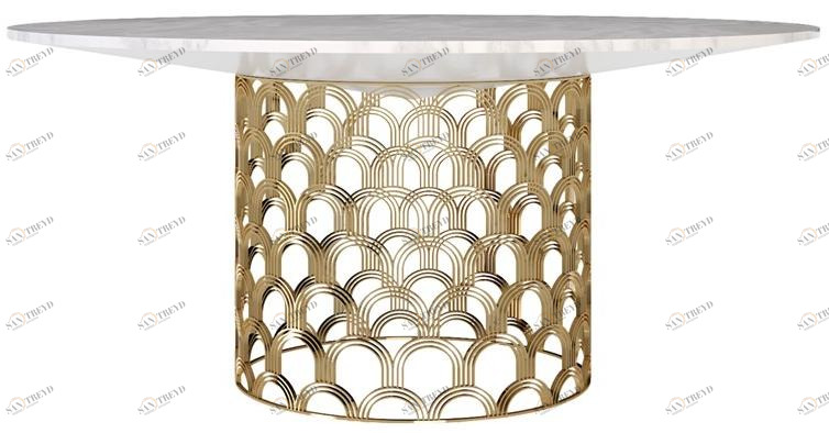 Jetclass Круглый обеденный стол из мрамора Cosmos Jco201 (a)