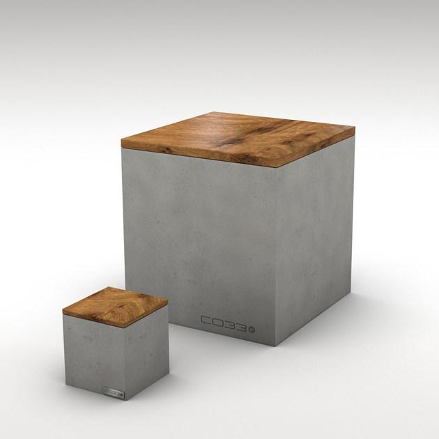 CO33 Бетонная корзина / контейнер для белья Angulus B40.1 - b15.1 - Вид №4