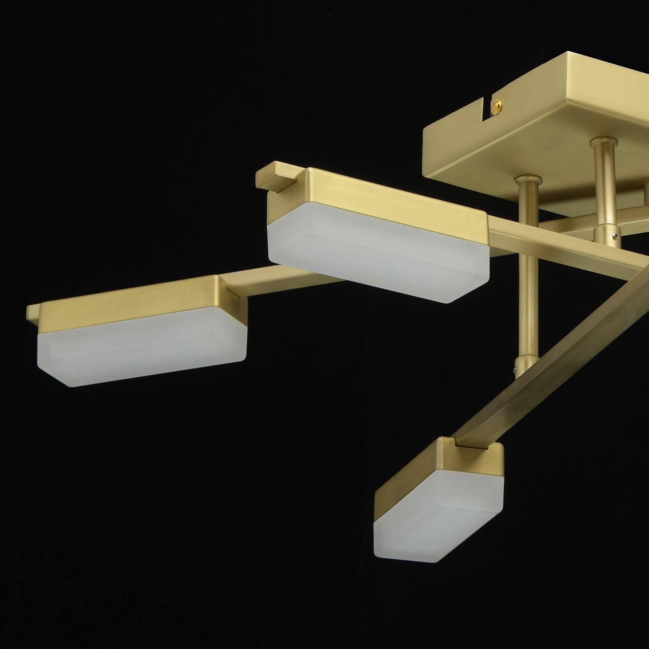 Потолочная светодиодная люстра De Markt Этингер 11 704015506 DE MARKT ЭТИНГЕР 184336 Белый  - Вид №2