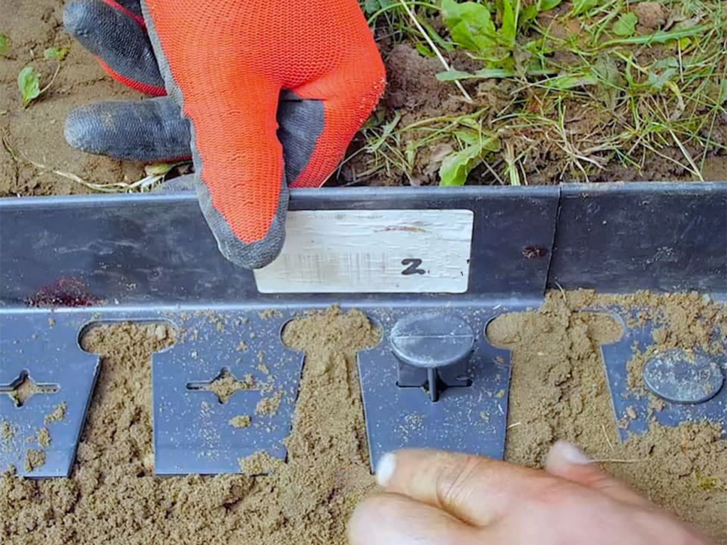 Бордюр "Стафф" 60 мм, длина 2 м ГеоПластБорд GPBST-50 - Вид №2