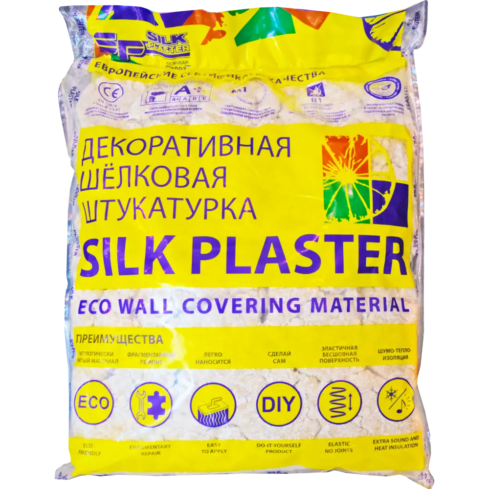 Жидкие обои Silk Plaster Вест 931 1.2 кг цвет оранжевый 82453448 STLM-2177207  - Вид №1