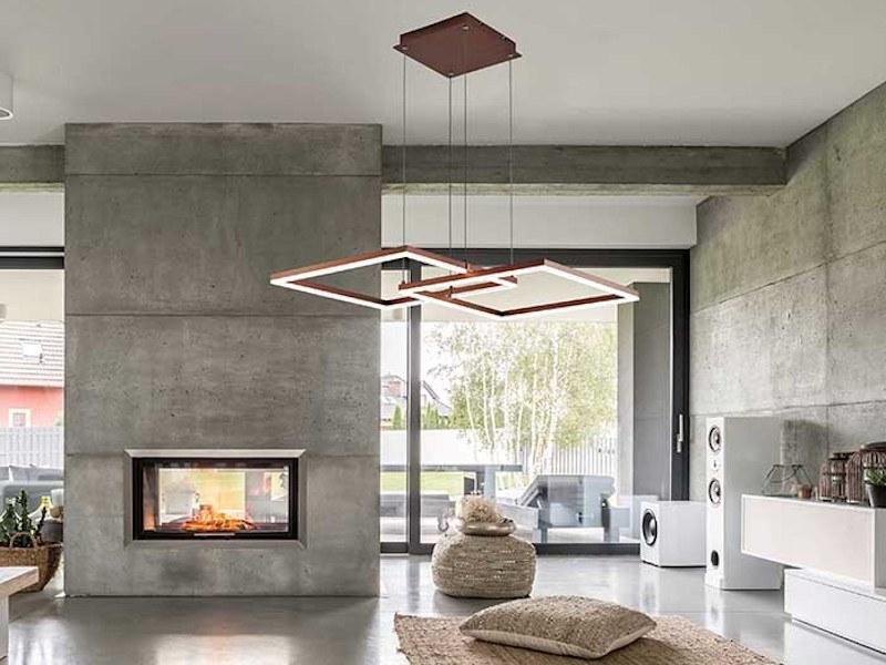 Terzo Light Светодиодный подвесной светильник из стали  V4173600  - Вид №1