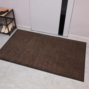 Коврик Inspire Gabriel 90x150 см полипропилен на ПВХ цвет коричневый