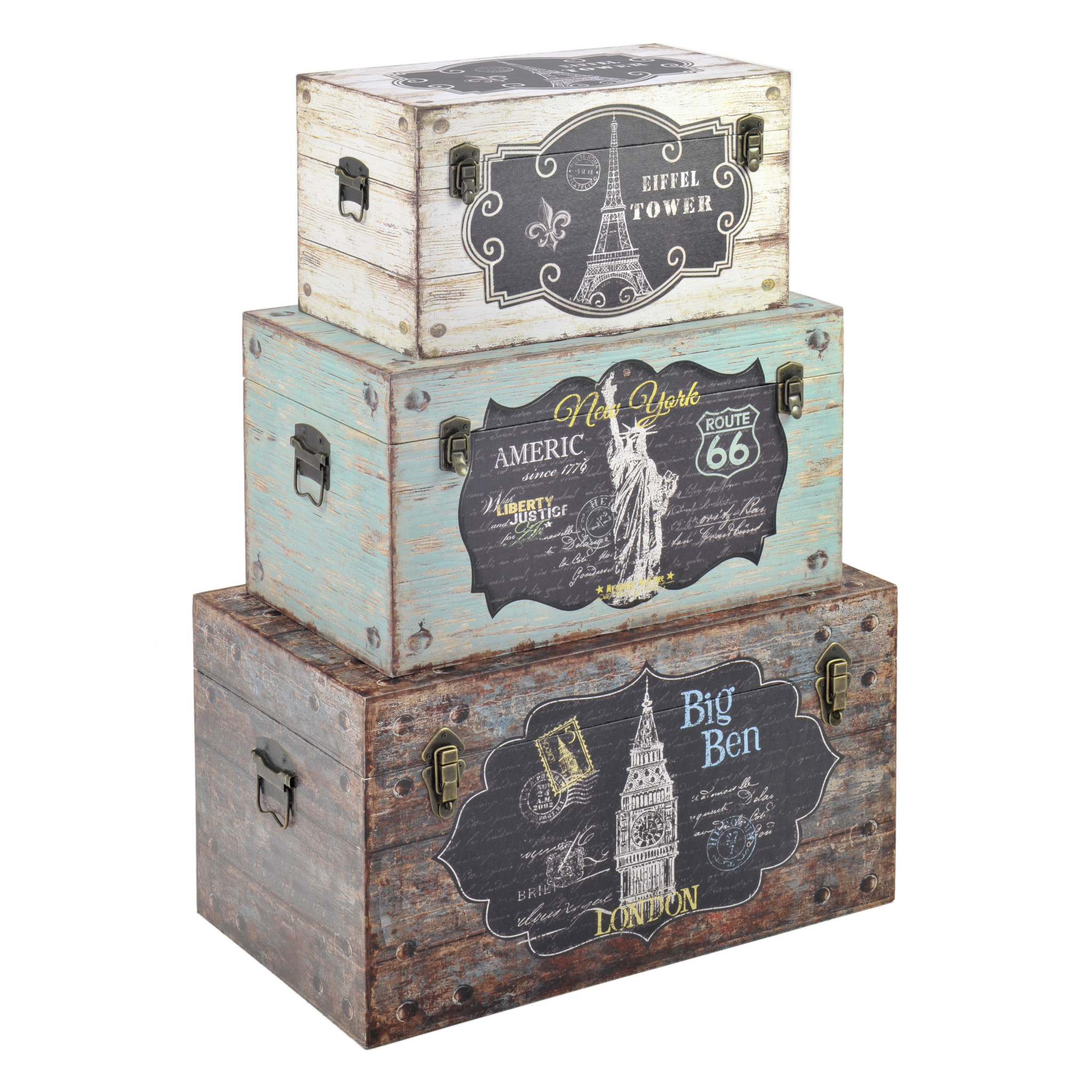 3850358.0006 Сундук, набор из 3х TO4ROOMS  - Вид №1