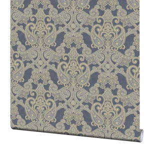 Обои флизелиновые Erismann Elegance синие 1.06 м 3644-6 82136435 STLM-2126641
