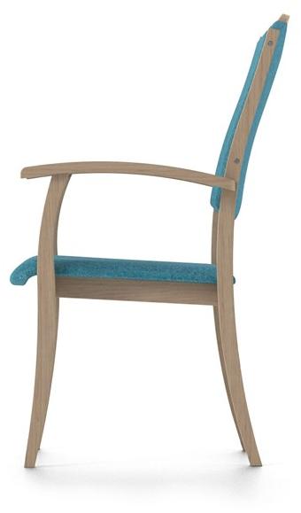 PIAVAL Штабелируемый тканевый стул с подлокотниками Polka | health & care 30-25/1m - Вид №4