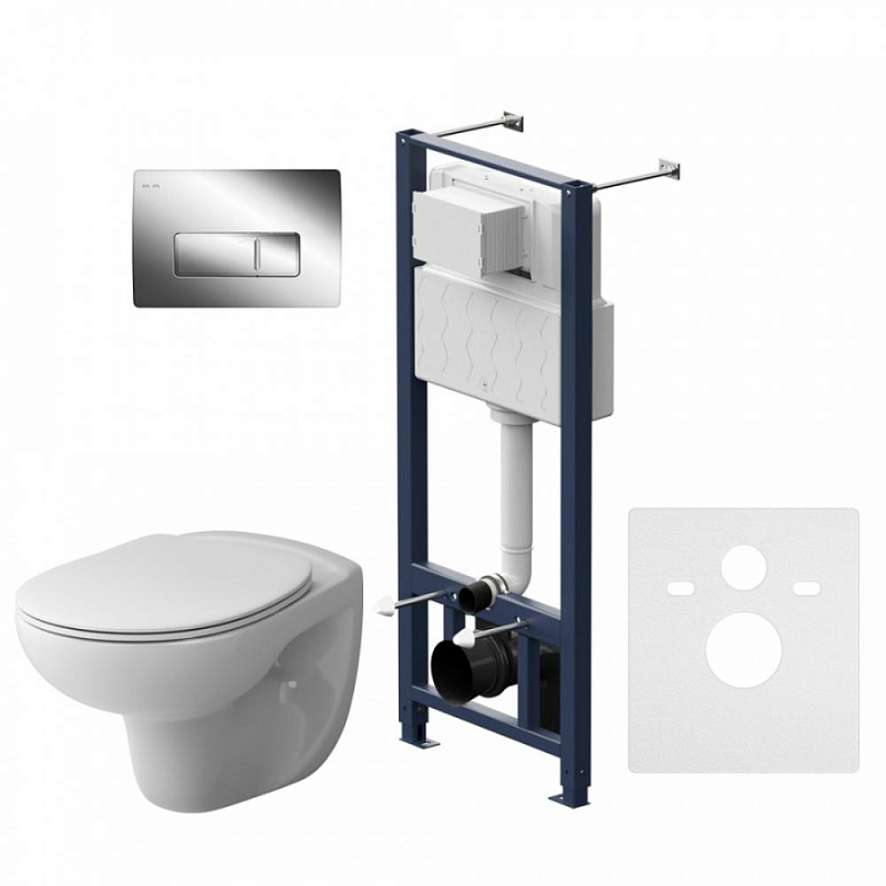 IS48051.741700 Инсталл с клав Pro M глянц хром с подв унит б/ободк с сид м/л AM.PM Sense