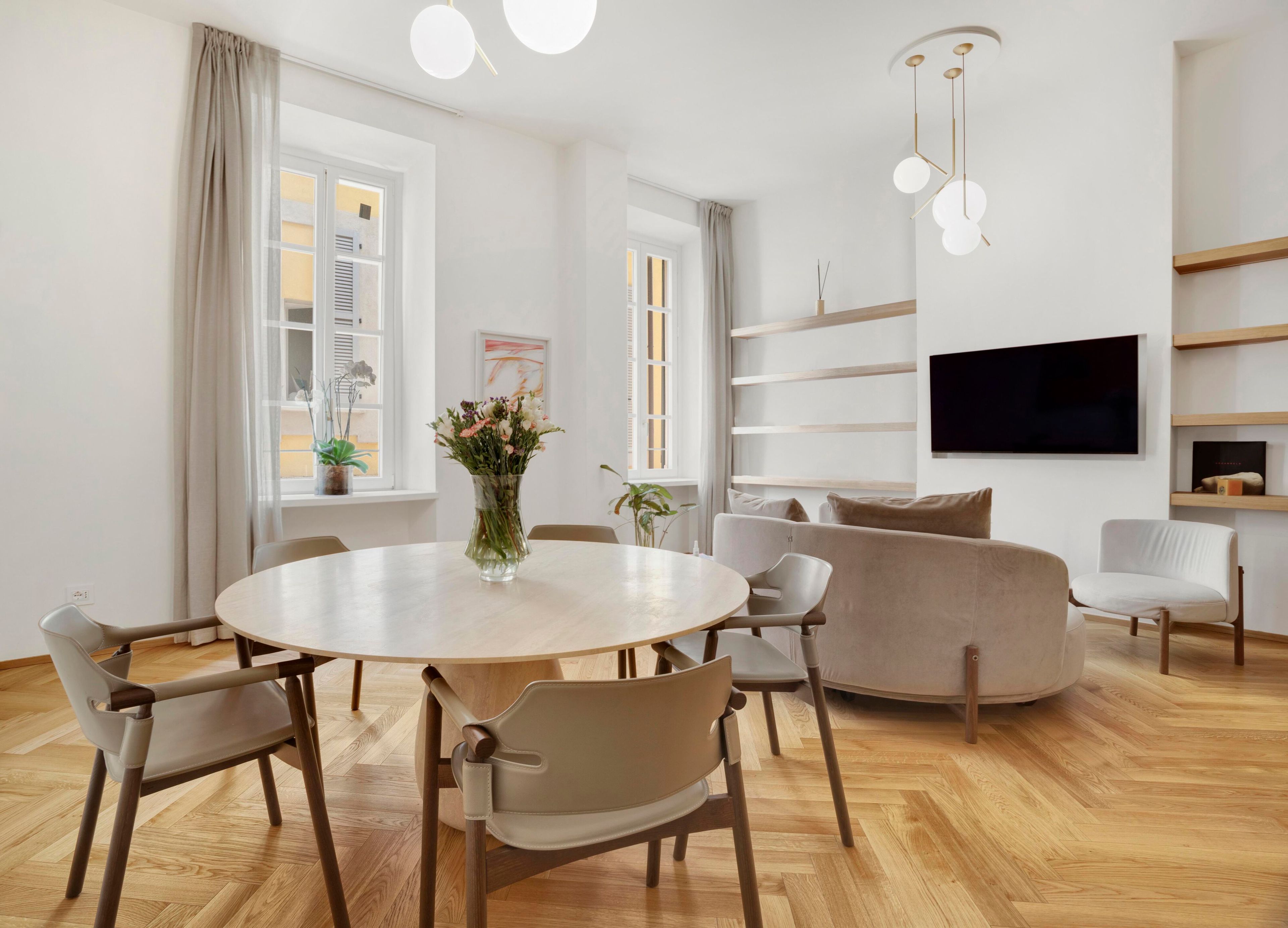 Круглый мраморный стол Studio IB Milano SASSO ARCH-00121723 - Вид №1