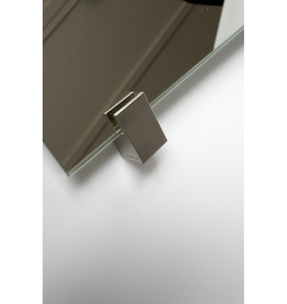 FROST Держатель зеркала 5 » 4 шт. почищенный цинк / латунь Матовый Q302102210  - Вид №1