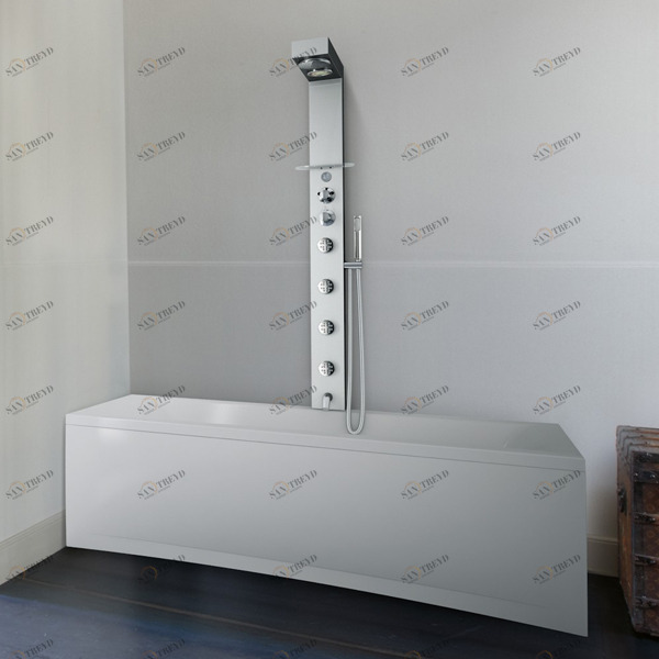 Душевая колонна термостатическая SOUL 2 CHROMOLIGHT Novellini SOUL SOUL2VCRTB