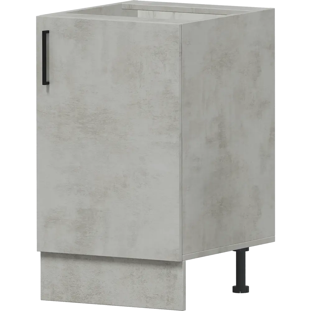 Шкаф напольный Парма 50x86x56 см ЛДСП цвет светло-серый 86584160 STLM-2157629 Santreyd