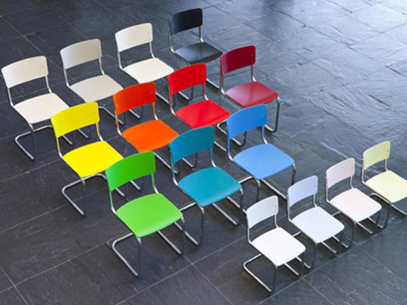 Thonet Консольный стул с сиденьем и спинкой из фасонной фанеры S 43 sun-id-1388329 - Вид №9