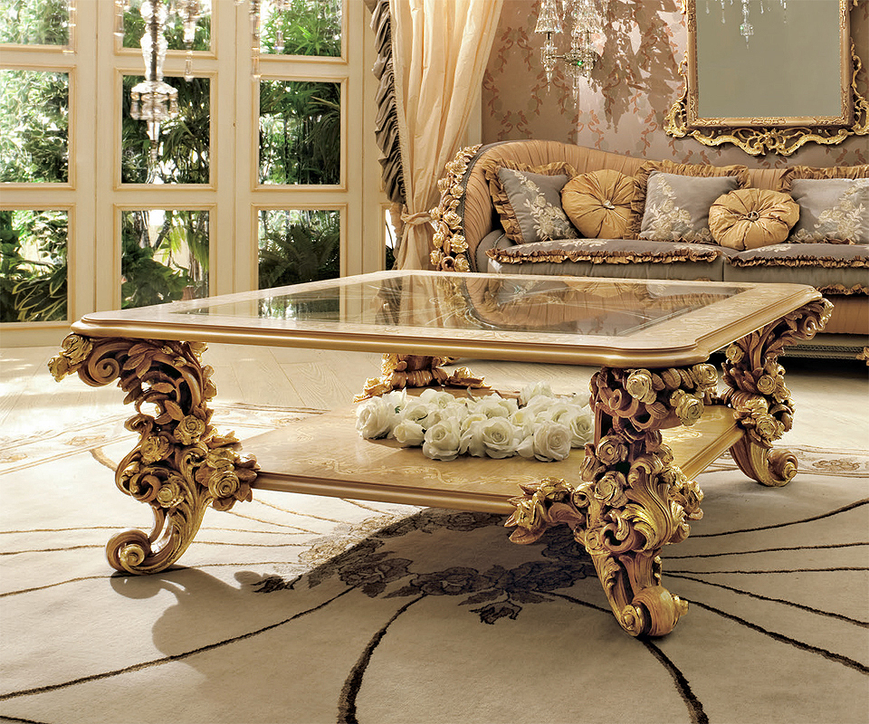 Стол журнальный  RIVA 9174 Bouquet