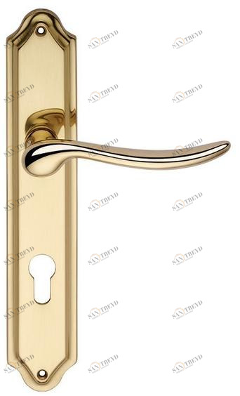 LINEA CALI' Латунная ручка на пластине в классическом стиле Beta sun-id-1450686
