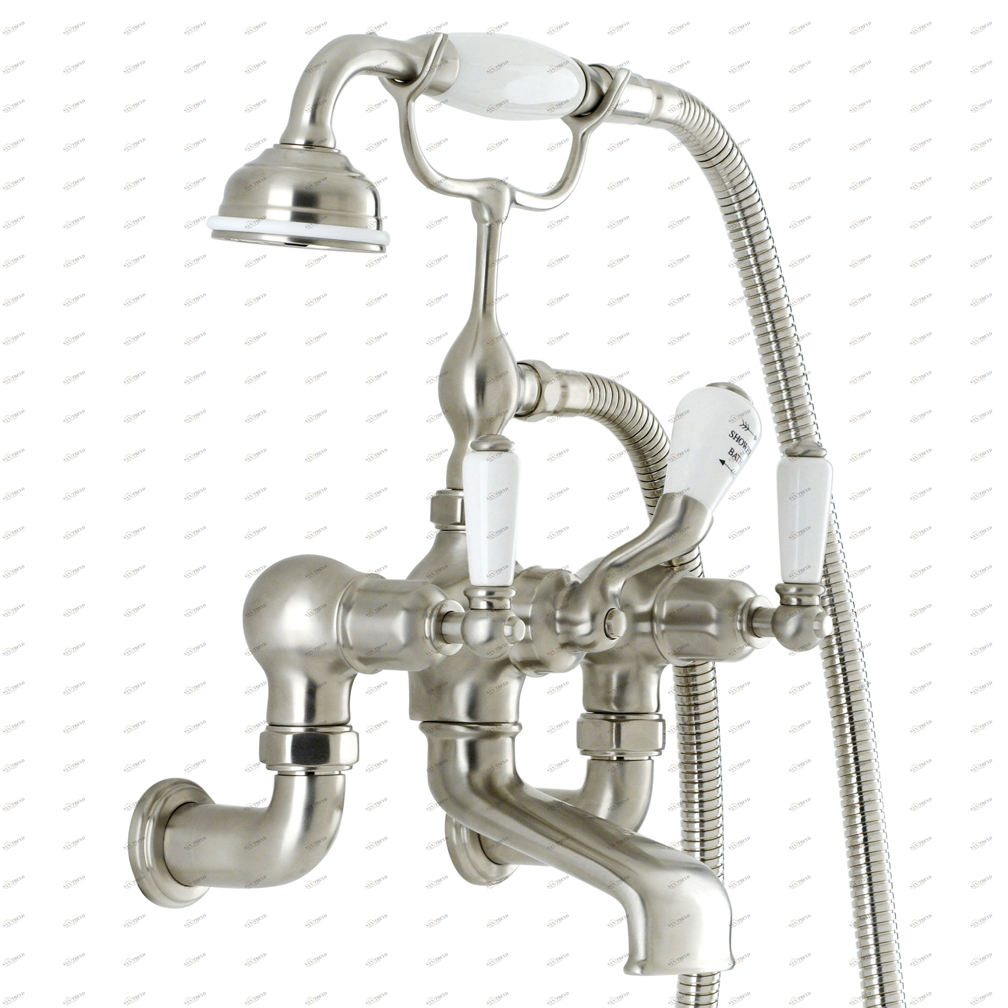 Traditional bathrooms LEVER 3/4“ Wannenfüll- und Brausearmatur Pr3510/1/nk 