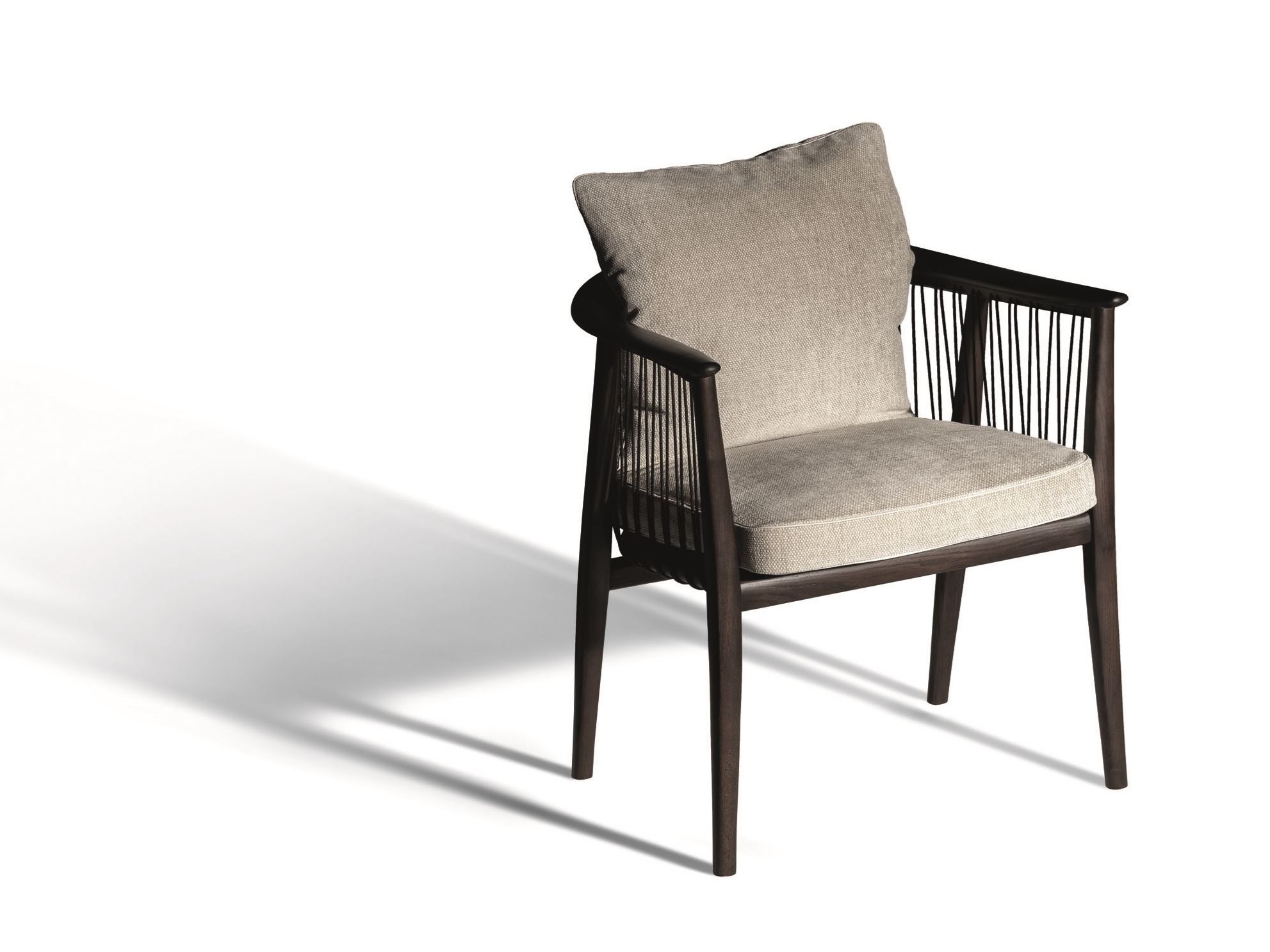 Тканевое кресло с подлокотниками Poltrona Frau коллекция-диваны и кресла ARCH-00125337 - Вид №6