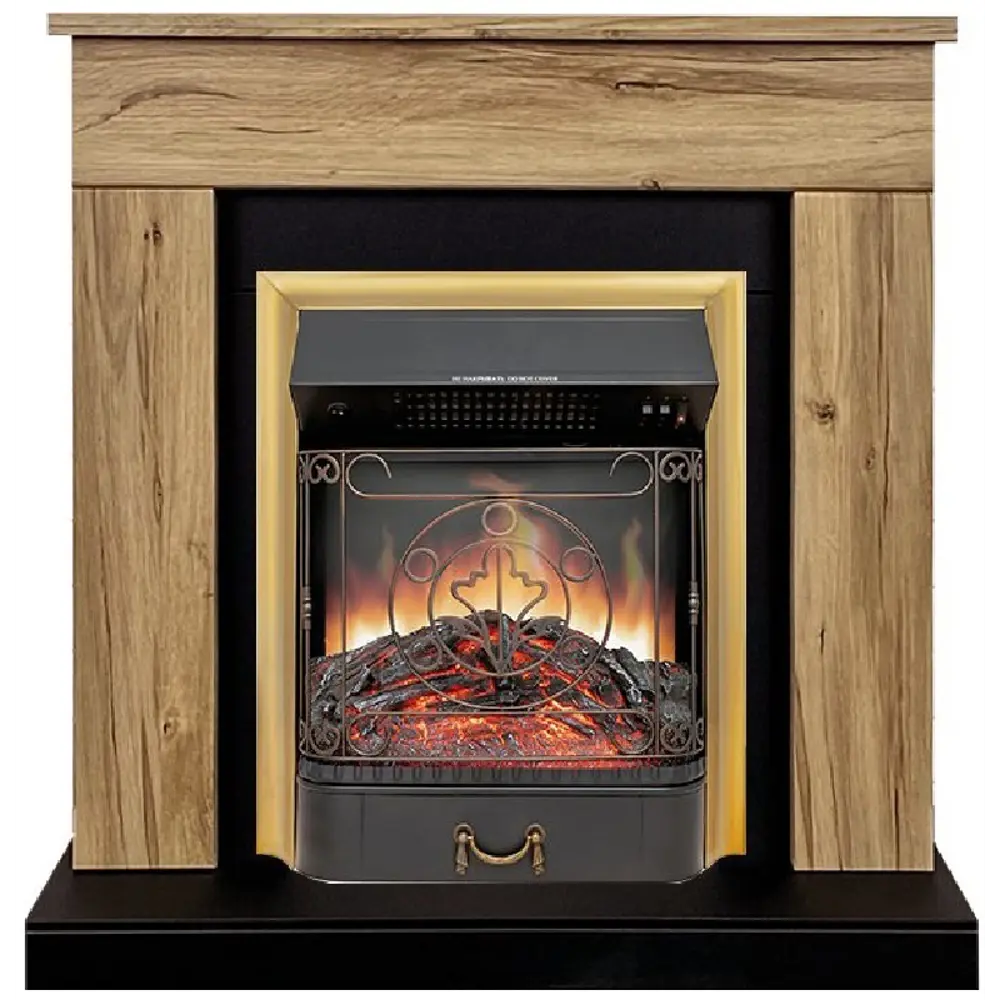 Каминокомплект Royal Flame Bergen STD SFT разборный Majestic FX Brass 1.5 кВт STLM-2172930