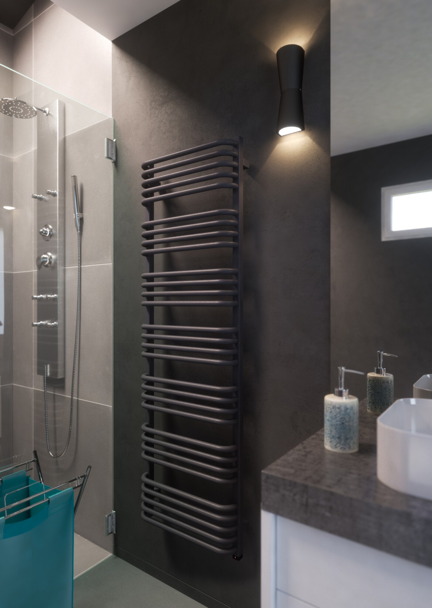 Полотенцесушители WZALN158050 Alex One Terma 6.83  - Вид №2