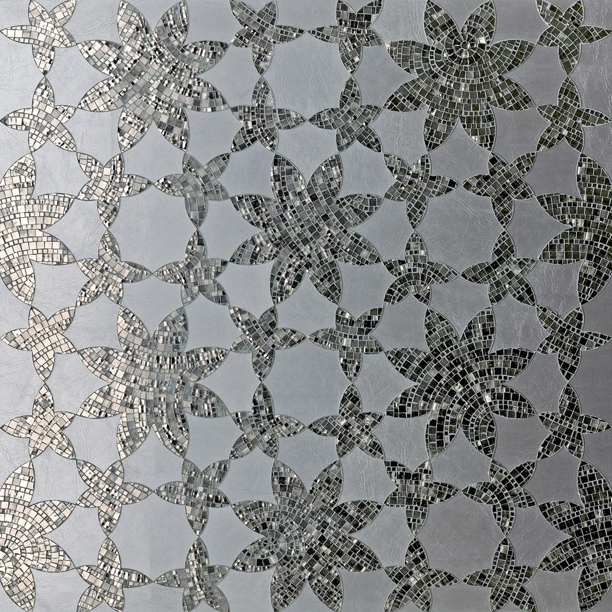 SICIS Bucolico Black Bo-Grey Vetrite Tile sun-id-1991302 - Вид №59