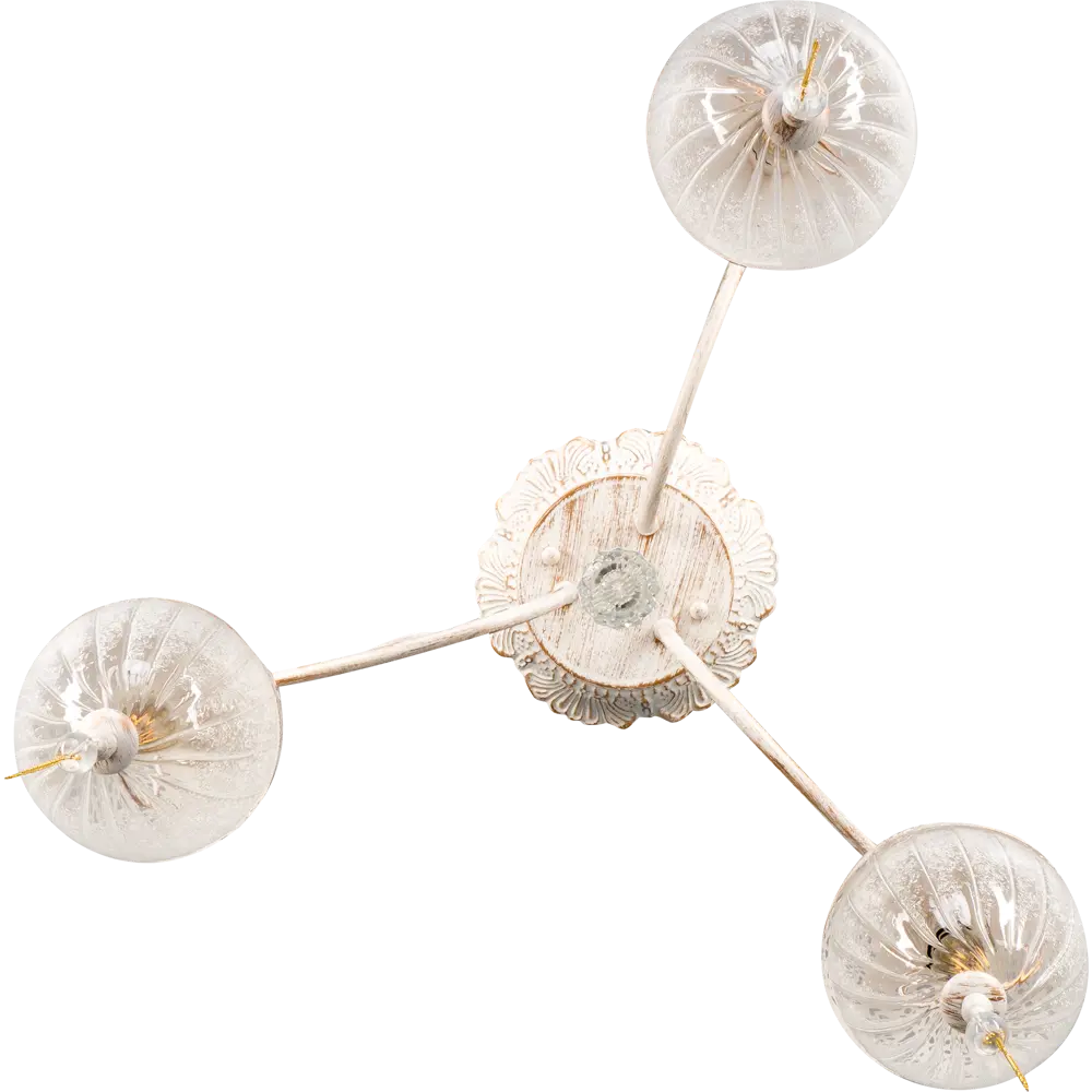 Люстра «Grace» 655/3PL 3хЕ14х40 Вт цвет белый/золотой Escada STLM-2060600 - Вид №1