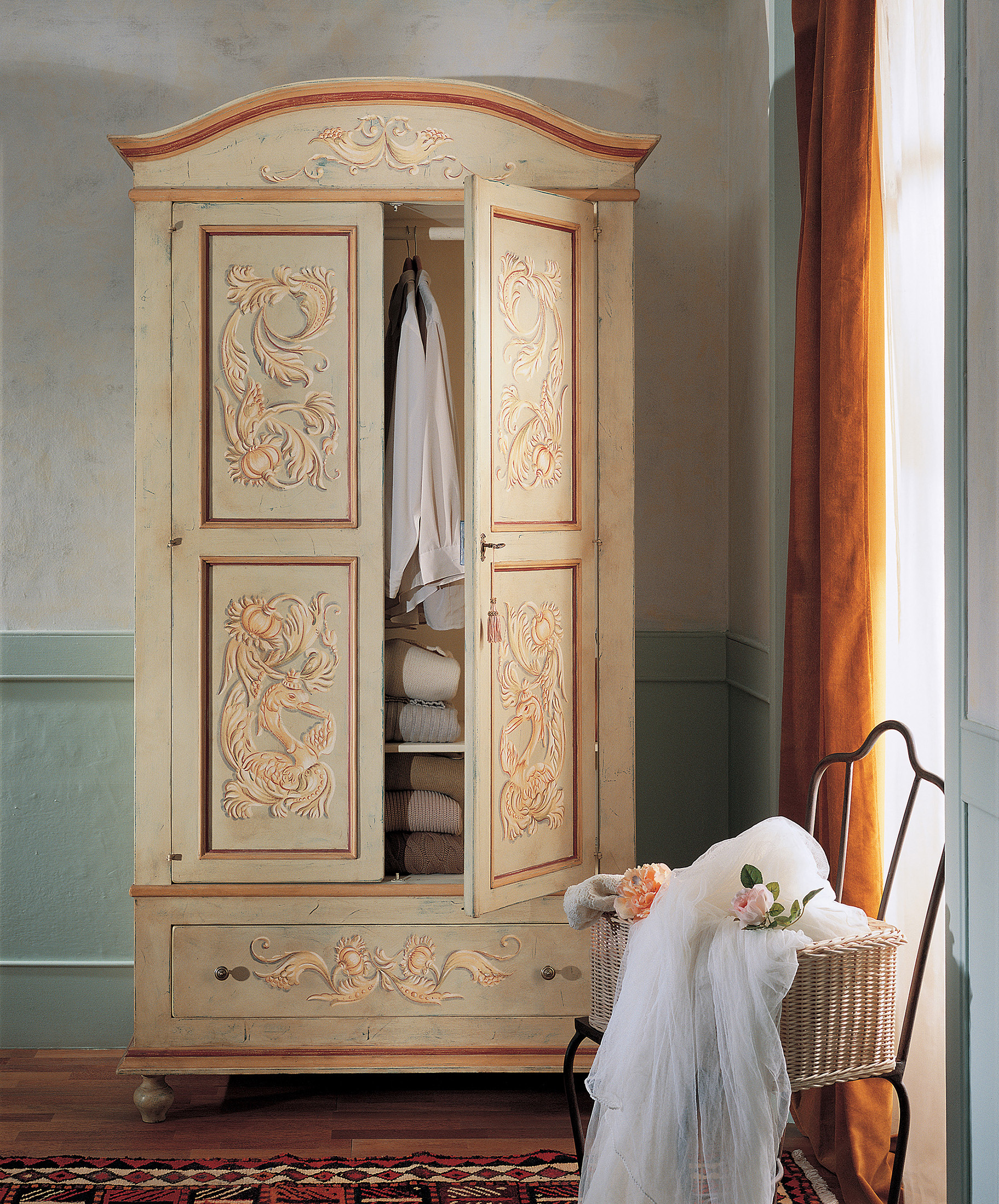 2965 Tifernoit 2-дверный шкаф, комод Zona Notte  - Вид №1