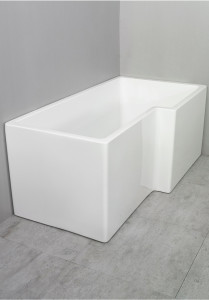 197 Ванные Grand Left 160X83 / 70 Включены Канализация  Noro  Белый