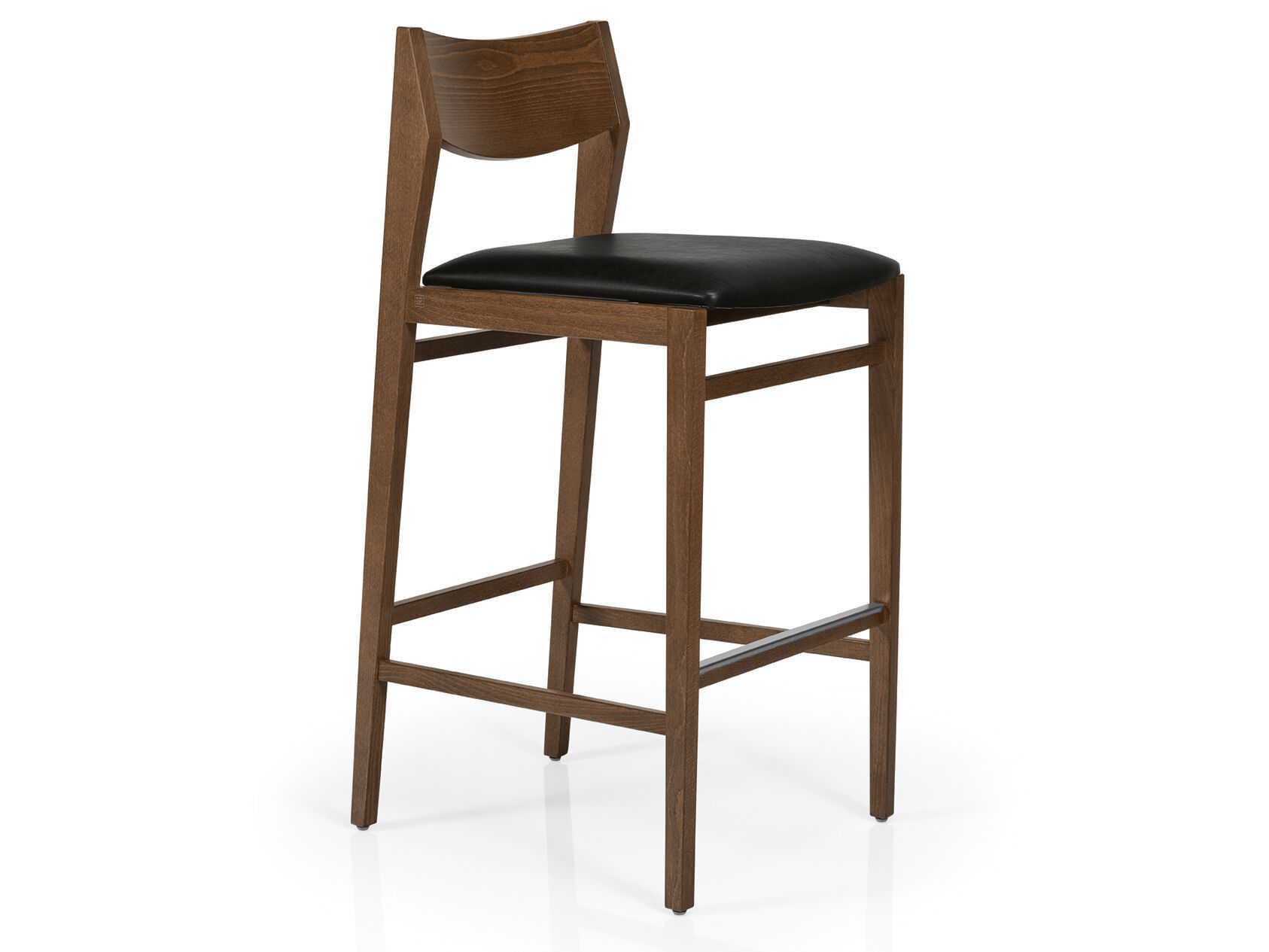 Высокий стул из бука со спинкой More Contract Dee ARCH-00041563