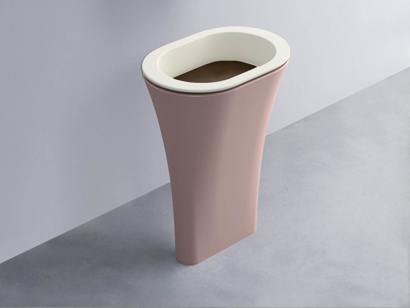 AMLA65-TL+AMPILO-CA+AMCOLO-CP Раковина Amedeo Ovale отдельностоящая cielo Enjoy + Amedeo Ceramica Cielo