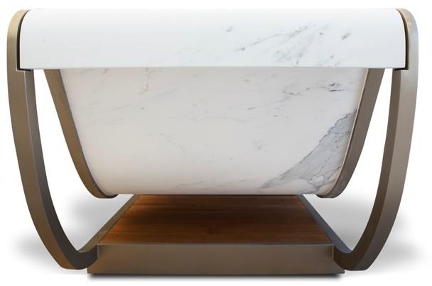 SAGEVAN MARMI Шезлонг из скульптурного мрамора Marble experience sun-id-1357547 - Вид №3