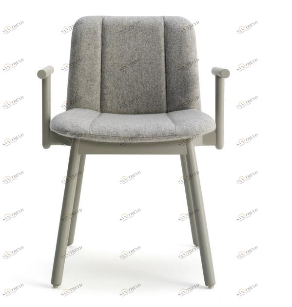 Billiani Стул из ткани с подлокотниками Hippy 636