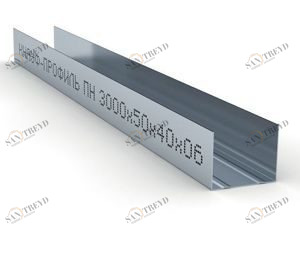 Профиль направляющий ПН 50х40мм 3м Кнауф Knauf Italia 325